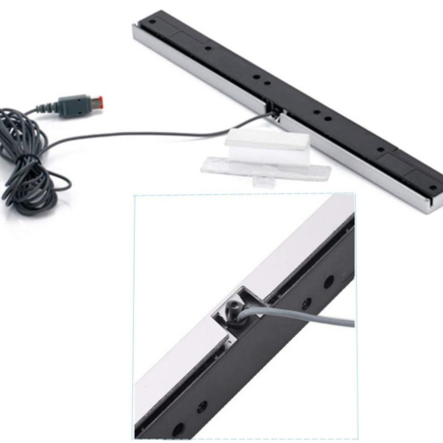 Barre de capteur à distance filaire, récepteur infrarouge USB pour TV, remplacement de capteur pour Wii/Wii U